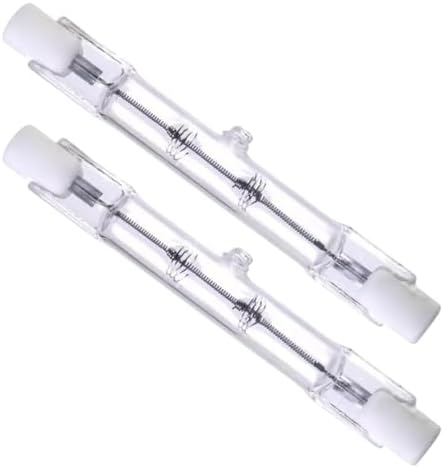 R7S 120w = 150w 78mm Halogen Bulb Floodlight Security Light Linear Bulbs R7S J28 Flood Light (Pack of 2)