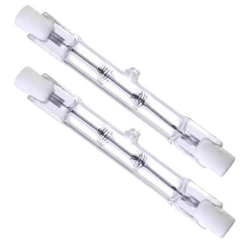 Inspired Essentials R7S 120w = 150w 78mm Halogen Bulb Floodlight Security Light Linear Bulbs R7S J28 Flood Light (Pack of 2)