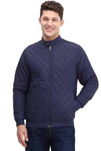 Image of Allen Solly Men's 100% Polyester Standard Jacket