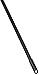 Rubbermaid Commercial Products Executive Series Lobby Broom, Vinyl Handle, Black, for Professional/Janitorial Cleaners, Light-Duty Industrial Cleaning/Sweeping of Indoor Floors/Hardwoods