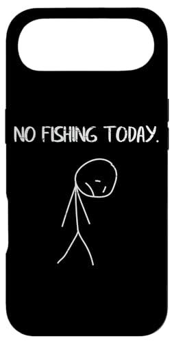 Sad Stickman No Fishing Today �ʔ��� �t�B�b�V���[�}�� �j�� ���� �L�b�Y �X�}�z�P�[�X iPhone Air �p