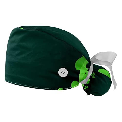 Chapeaux bouffants de travail contre la chaleur avec motif Saint-Patrick