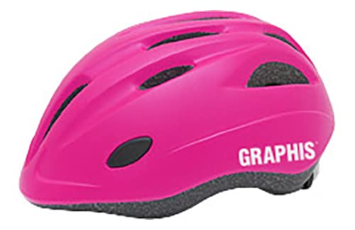 GRAPHIS キッズヘルメット Mサイズ MAT PINK