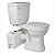 Bundle-92 1.6 GPF Elongated Toilet (4 Pieces) Finish: White