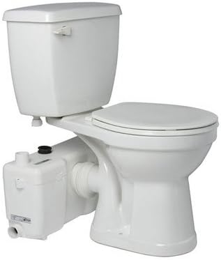 Bundle-17 Elongated Toilet with Sanibest (4 Pieces) Finish: White