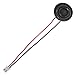 JJHXSM Magnetic Loudspeaker 4PCS 28mm/1.10Inch 8Ohm 2W Round Metal Shell Internal Magnetic Speakers with Wire