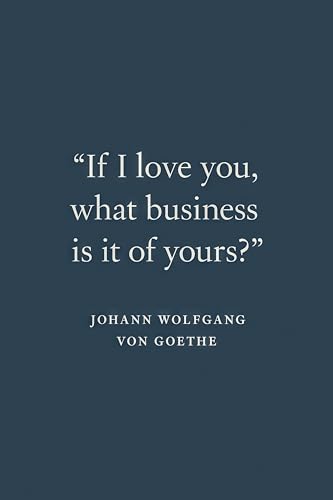 HardPress Philosophical Quote Poster - 'If I love you, what