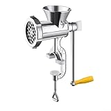 FACULX Tritacarne manuale, macchina per salsicce, tritacarne manuale, Macchina per ripieno di salsicce domestiche, Tritacarne per utensili da cucina (S)