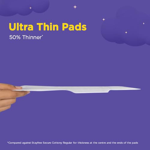 Stayfree Dry Max All Night XXL (28 pads) Dry Cover Sanitary Pads For Women With Wings - Image 7