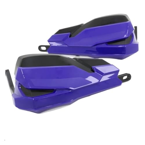 Protège-mains de moto pare-vent bleu anti-choc pour guidon de motocross 14-19