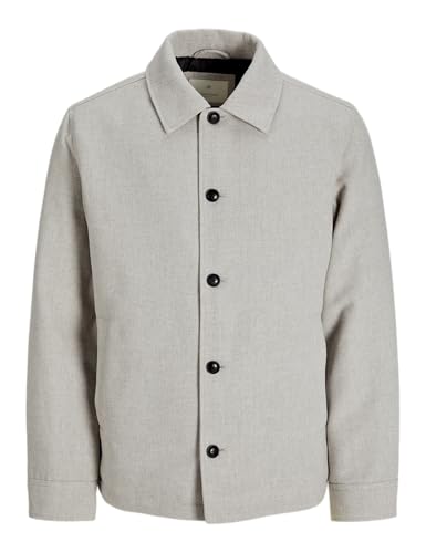 Jack & Jones Jprcccarter - Giacca Corta da Uomo, Farina d'avena, M