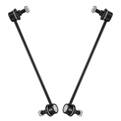 Image of Detroit Axle - 8pc Front End Kit for 2009 2010 2011 2012 2013 2014 Nissan Murano, 2 Lower Control Arms with Ball Joint 2 Sway Bar Links 4 Inner Outer Tie Rods Replacement