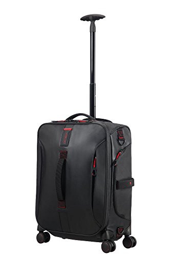 SAMSONITE Paradiver Light - Spinner Duffle Bag 55/20 Travel Duffle, 55 cm, 50 liters, Black