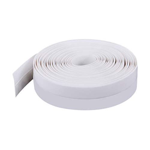 Bclla Zkenshan-Weather Stripping Seal Glass Door Seam Windproof and Dustproof,1 M Multifunctional Silicone Door and Window Sealing Strip, Glass Door Seal Strip Stop Shower Leaks