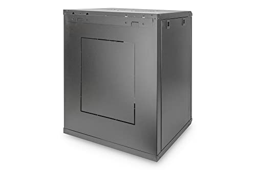 Digitus Armadio Di Rete - Rack 19 Pollici - 16U - Montaggio A Parete - Profondità 450Mm - Carico 60Kg - Serie Dynamic Basic - Nero - 3