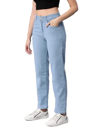 ADBUCKS Women Denim Straight Fit Jeans - Image 3