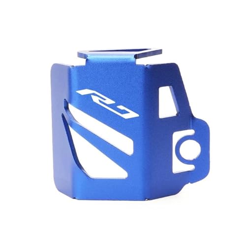 Cache réservoir de liquide de frein arrière Yamaha YZFR7 bleu pour piste et route 2021-2024