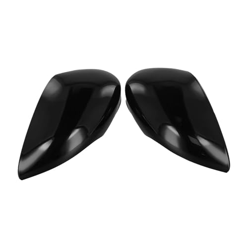Couvercles de rétroviseurs noirs brillants pour remplacer coques rayées