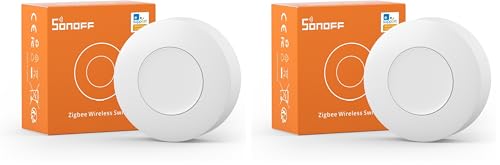 SONOFF SNZB-01P Zigbee Schalter,Zigbee 3.0 Smart Switch,2 Way Zigbee Lichtschalter Unterstützt die Erstellung Intelligenter Szenen Kompatibel mit Alexa/Smarthing/HA/IFTTT,Zigbee Hub Erforderlich