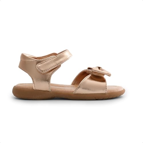 Image of DREAM PAIRS Girls Sandals Fashion Bow Summer Shoes for Toddler /Little Kid