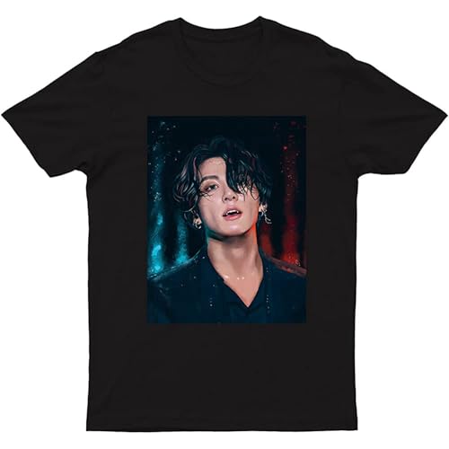 Jungkook South Korean Singer BTS Member - Camiseta térmica para hombre, unisex, 100%...