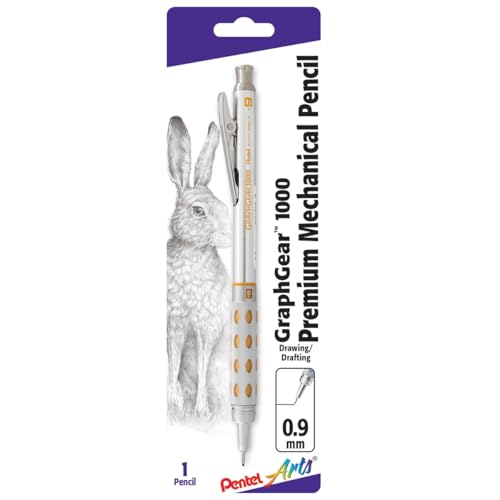 Pentel Arts GraphGear 1000 Automatic Drafting Pencil (0.9mm), 1 Pack
