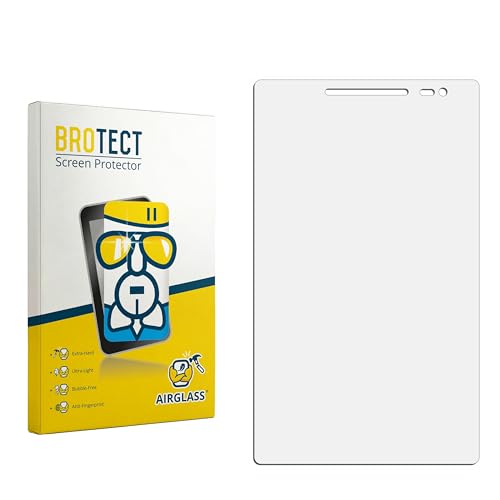 BROTECT Schutzglas für ASUS ZenPad 8.0 Z380 KL Schutzfolie Made in Germany Panzer Folie Glas Bildschirmschutz [Kratzfest 9H, Anti-Fingerprint]