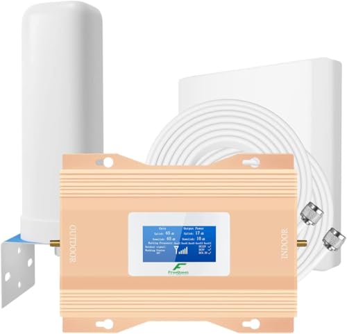 Verizon Cell Phone Signal Booster T Mobile ATT Cell Phone Booster Extender 5G 4G LTE Band 66,25,13,12,17,5,4, 2 Verizon T Mobile AT&T Signal Booster Cellular Booster Repeater for Home 6000sq.ft.