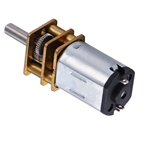 6V 600Rpm Micro Dc Gear Speed Reduction Motor With Full Metal Gearbox Motor Ga12-N20 3Mm Shaft For Robot Models, Rc Cars, Diy Toys, Pack Of 1 #TOP2