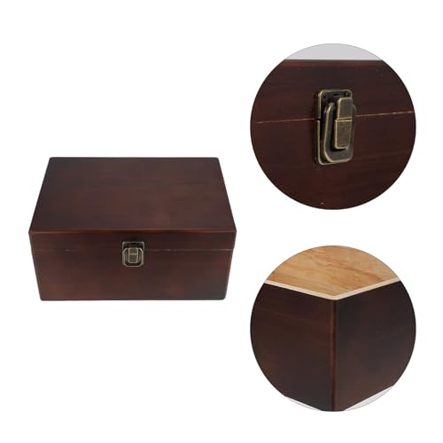 Coffret à bijoux brun Healeved au design rétro intemporel - 8