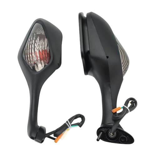 Espejos CBR1000RR retrovisores de manillar con intermitentes LED para moto años 2008 a 2016