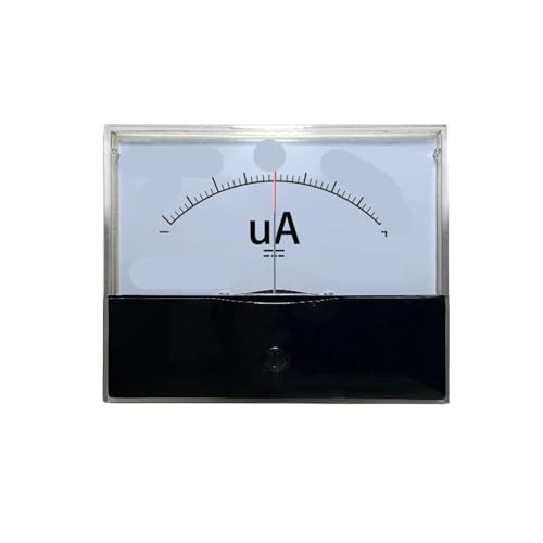Ampèremètre DC 44C2 de -25uA à 25uA à aiguille centrale de dimensions 80x100mm