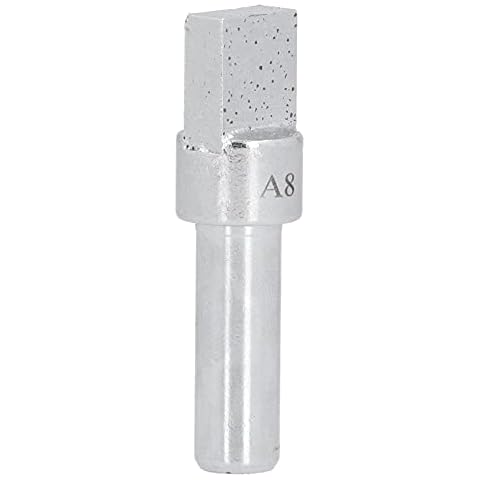 BORDSTRACT Diamond Dresser, Manuelles Niedrigtemperatur-Schweißschleifwerkzeug aus Wolframstahl, 0,6 X 2 Zoll, Für CNC-Maschinen, Schleifmaschinen(A8 Fine grinding) Cover