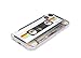 FAteamll Case for iPhone 17 Matte Finish Heavy Duty Soft Back Cover with Reinforced Corners TPU Soft Bumper Retro Cassette Tape Case Compatible with iPhone 17