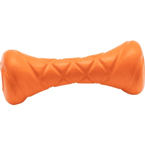 Sprenger Hundespielzeug Apportierhantel - Spaß und Training für alle Hunderassen, orange - 18 x 7cm