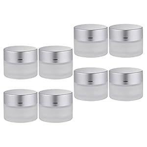 Beaupretty 8 Stuks 10G Reizen Crème Potten Cosmetische Potten Lege Ronde Reizen Container Jar Voor Gezicht Hand Body…