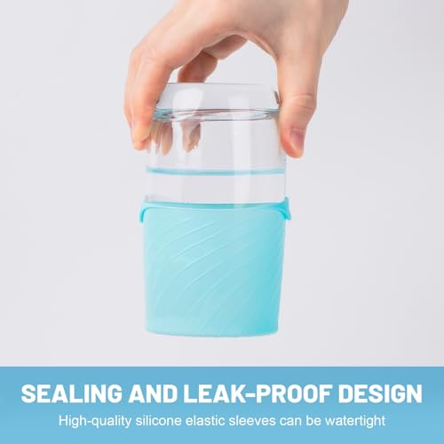 image for Mrsdry Bottle Covers for Travel, Leak Proofing, Travel Size Container 