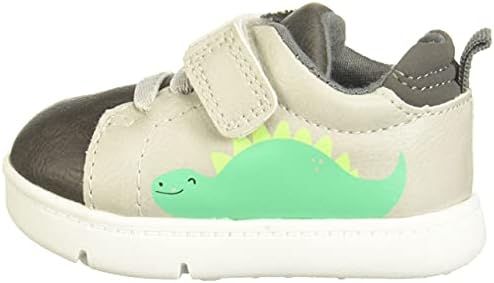 Carter's Every Step Baby Boys Park Fashion Sneaker First Walker Shoe, Grey, 2 Infant | Image 7