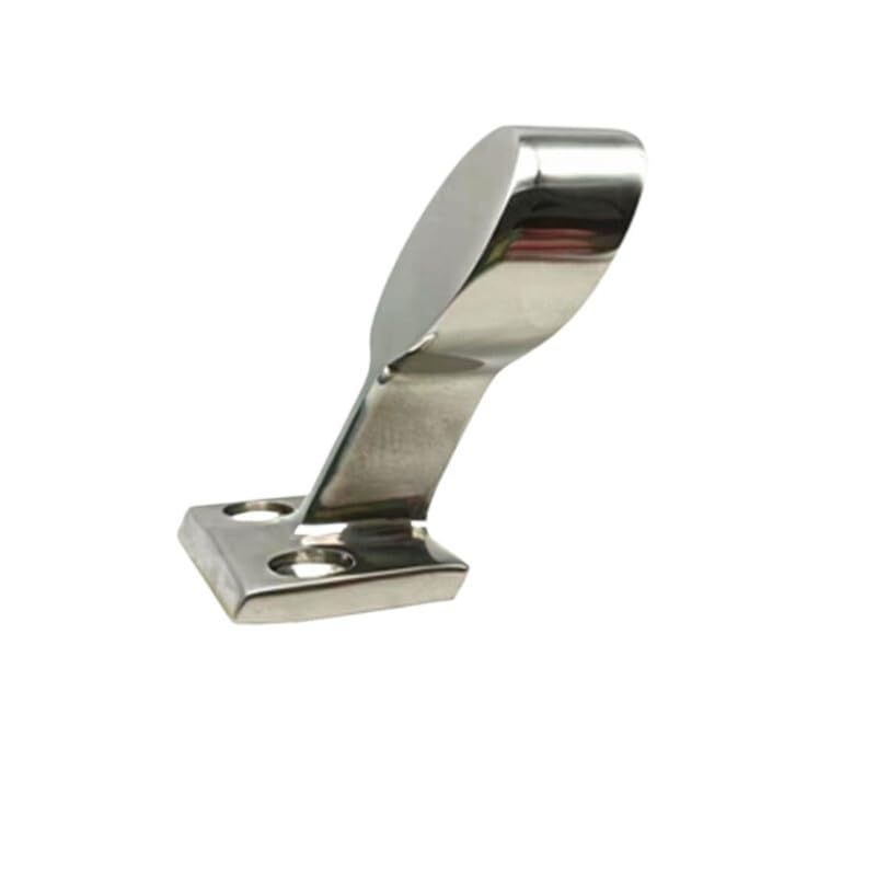 Support de main courante marine 25mm en acier inoxydable pour sécuriser les traversées en yacht