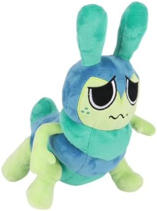 10.6 inch Squirm from Toons World Plushies Toys, Soft Stuffed Figure Doll for Fans, Stuffed Horror Game Figure Toy for Kids Boys Girls and Adult