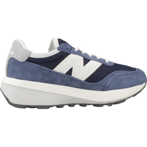 New Balance New Balance Men's 370Sneaker, Vintage Blue, 9