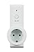 Produktbild Speedlink App-gesteuerte Funksteckdose Home Security Power Socket für die Home Security Sets kabellos (Mit Schuko-Stecker - Nutzung via ISM-Band mit 433 MHz - Maße: 60 × 77 × 128 mm (B × T × H)) weiß