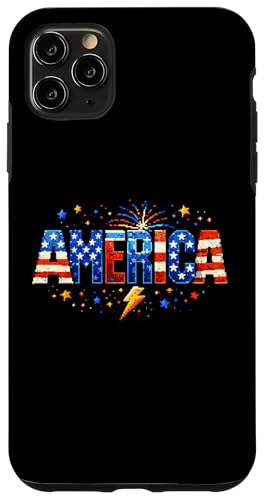 4th Of July USA Flag Memorial Day America �X�}�z�P�[�X iPhone 11 Pro Max �p
