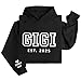 Custom Gigi Est 2025 Shirt, Grammy To Be Shirt, Personalized Grandma Sweatshirt (Gigi)