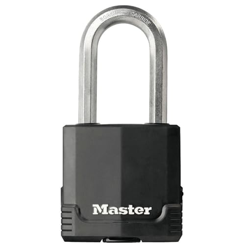 MASTER LOCK M515EURDLH Excell Vorhängeshloss 64mm mit Vinyl-Besichtung - Bügel 38mm