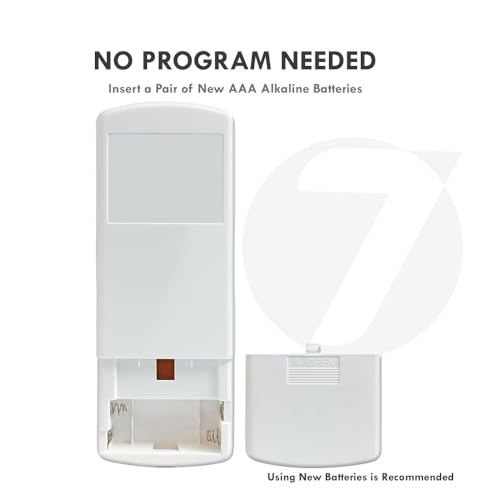 Image of 7SEVEN Compatible AC-39 Original AC Remote for Blue Star Window and Split Air Conditioner Remotes Control and Make Sure existing Remote of Bluestar AC Match Same with Each Feature or Function.