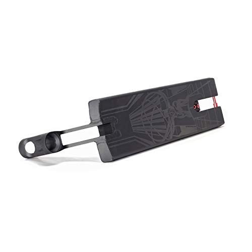 Aztek Scooters Fountain Deck 5.5" Wide Pro Street Scooter Deck (Black) #TOP2