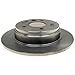 ACDelco 18A1100A Advantage Non-Coated Rear Disc Brake Rotor