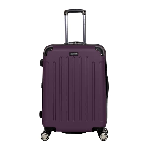 Image of Kenneth Cole Reaction Renegade collection, Midnight Plum, 24-Inch Checked, Renegade