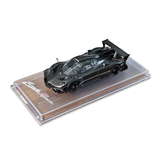 Pagani Zonda Revo miniature en métal injecté d'exception avec finition carbone pour vitrine